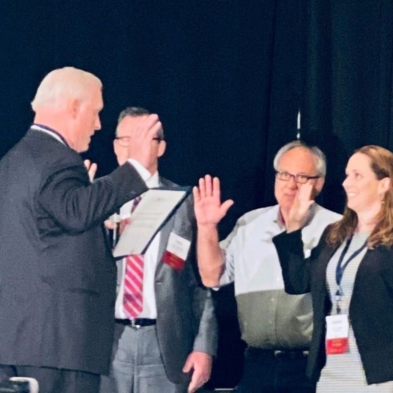 Sworn in to the State Bar Board of Governors